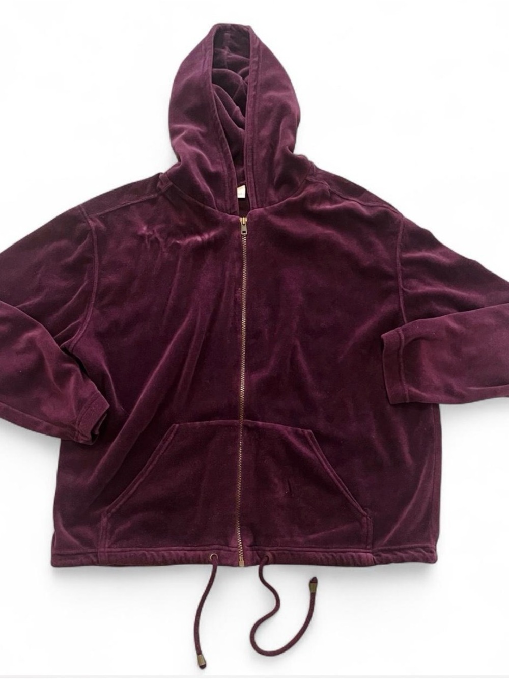 Cherokee Velour Zip Hoodie